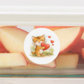 Étiquettes tigre de la Saint-Valentin (Apposé)