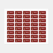 Étiquettes Tornade à bulles TAZ™ (Feuille)