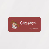 Étiquettes Tornade à bulles TAZ™ (Design 2)