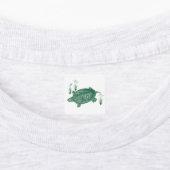 Étiquettes Tortue marine verte (Apposé)