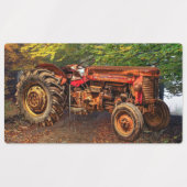 Étiquettes Traceur de la ferme rouge (Design 1)