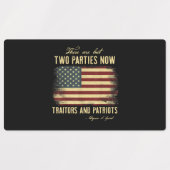 Étiquettes Traitres et Patriotes  (Design 2)