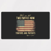Étiquettes Traitres et Patriotes  (Design 1)