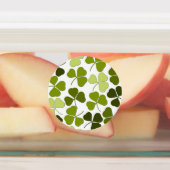 Étiquettes Trèfle vert dans une variété de nuances (Apposé)