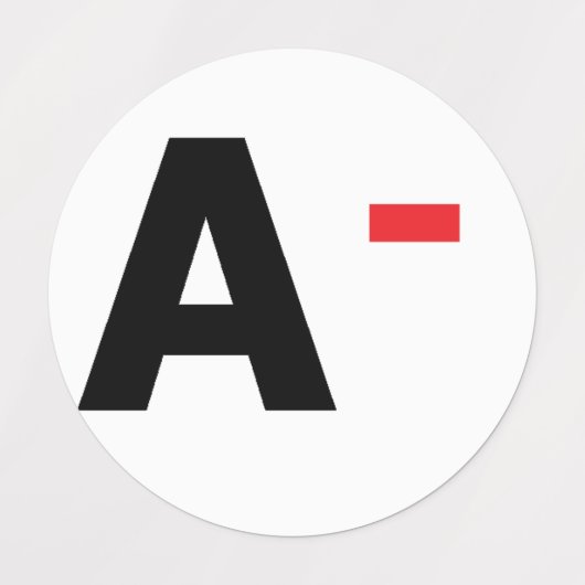 ÉTIQUETTES TYPES DE SANG (Design 2)