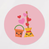 Étiquettes Un amour durable (Design 2)