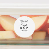 Étiquettes Un nom de couple d'ajout chaud date de texte de la (Apposé)