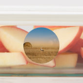 Étiquettes Une cigogne blanche (Apposé)