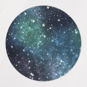 Étiquettes Une nuit pleine étoile (Design 2)