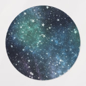 Étiquettes Une nuit pleine étoile (Design 1)