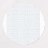 Étiquettes Une surface entièrement blanche et sans fonctionna (Design 2)