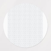 Étiquettes Une surface entièrement blanche et sans fonctionna (Design 1)