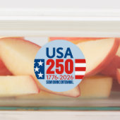 Étiquettes USA 250 - America's 250th Birthday - Stars Stripes (Apposé)