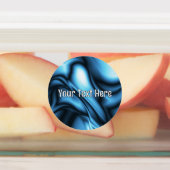 Étiquettes Vague de soie bleue (Apposé)