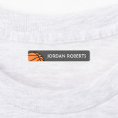 Étiquettes Vêtements de sport de basket-ball (Apposé)