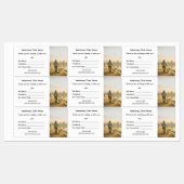 Étiquettes Veterinary Surgery Go‑Home Label – Large (Feuille)