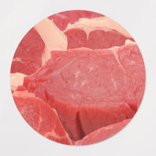 Étiquettes Viande