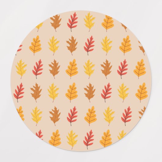 Étiquettes Vibes d'automne (Design 2)