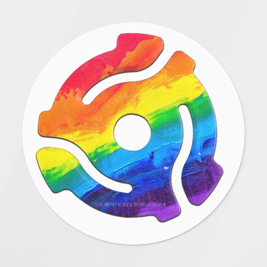 Étiquettes Vibran de l'adaptateur d'enregistrement SlipperyJo (Design 2)