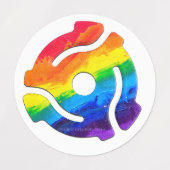 Étiquettes Vibran de l'adaptateur d'enregistrement SlipperyJo (Design 1)