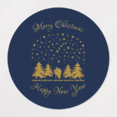 Étiquettes Vierge religieuse de Noël Marie, Saint Joseph, Jés (Design 1)