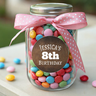 Étiquettes Vieux Monde Faux Leather