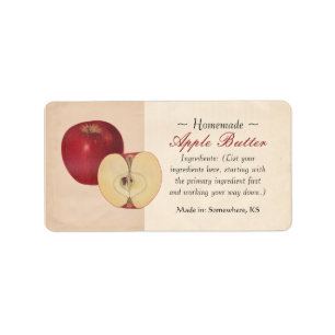 Étiquettes vintages d'Apple