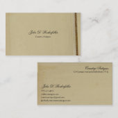 Étiquettes vintages de carnet d'adresses (Devant / Derrière)