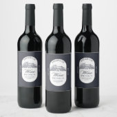 Étiquettes Vintages Premium bouteille de vin (Bouteilles)