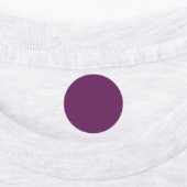 Étiquettes Violet de raisin (couleur solide) (Apposé)