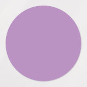 Étiquettes violette africaine (uni) (Design 1)