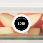 Étiquettes Votre logo, image ou conception et texte modifiabl (Apposé)