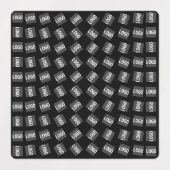 Étiquettes Votre logo | Logo, Motif de conception ou d'image  (Design 1)