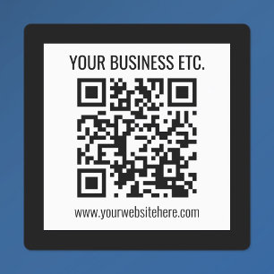 Étiquettes Votre nom d'entreprise et votre code QR modifié