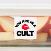 Étiquettes Vous Êtes Dans Un Cult + FDT | Feuille d'autocolla (Apposé)