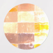 Étiquettes Vwndretti Couleurs Jaunes Douces (Design 2)