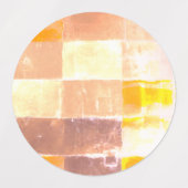 Étiquettes Vwndretti Couleurs Jaunes Douces (Design 1)