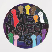 Étiquettes We Protect Us (Design 2)