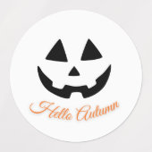 Étiquettes Welcome October (Design 1)