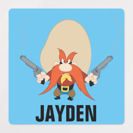 Étiquettes Yosemite Sam Retour (Design 2)