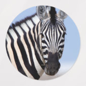 Étiquettes Zebra vous regarde (Design 2)