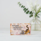 Étirage du carte de visite de tigre (Debout devant)