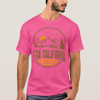 Etna Californië Mountain Hiking Souvenir P T-shirt