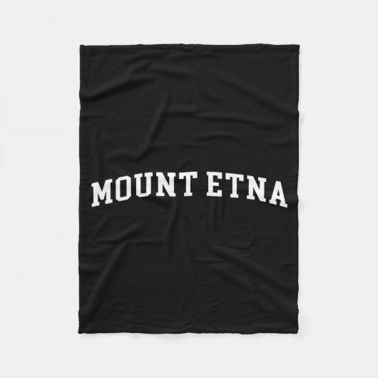 Etna Fleece Deken (Voorkant)