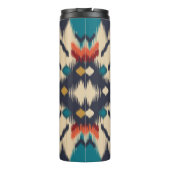Etnisch Abstract: tribal geometrische print. Thermosbeker (Achterkant)