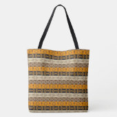 etnisch afrika naadloos patroon tote bag (Achterkant)