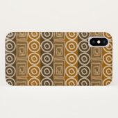 Etnisch afrikaans handgetekend patroon. Case-Mate iPhone case (Achterkant (horizontaal))