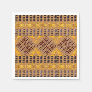 etnisch - afrikaanse tribale geometrisch patroon servetten