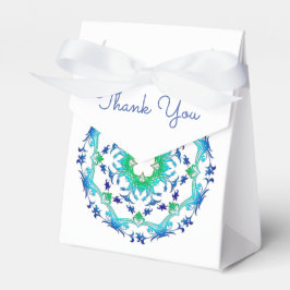 Etnisch Bloemen Mandala. Bedankdoosjes