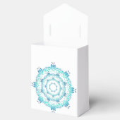 Etnisch Bloemen Mandala. Bedankdoosjes (Geopend)